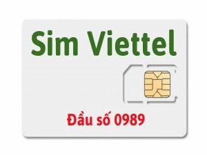 Sim viettel 0989