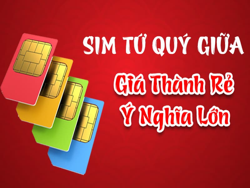 Sim Tứ Quý giữa là điều đáng mơ ước của rất nhiều khách hàng hiện nay. Hôm nay cùng xem thông tin về bộ sim này nhé