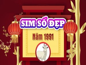 Sim đuôi 1991 là món quà dành riêng cho những người sinh năm Tân Mùi - 1991. Dòng sim đem lại nhiều may mắn và tài lộc tràn trề