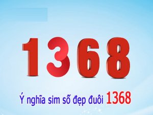 Sim viettel đuôi 1368 được mệnh danh là sim số thiên thần đang làm mưa làm gió dạo gần đây. Vậy hãy cùng tìm hiểu ý nghĩa của nó ngay nhé