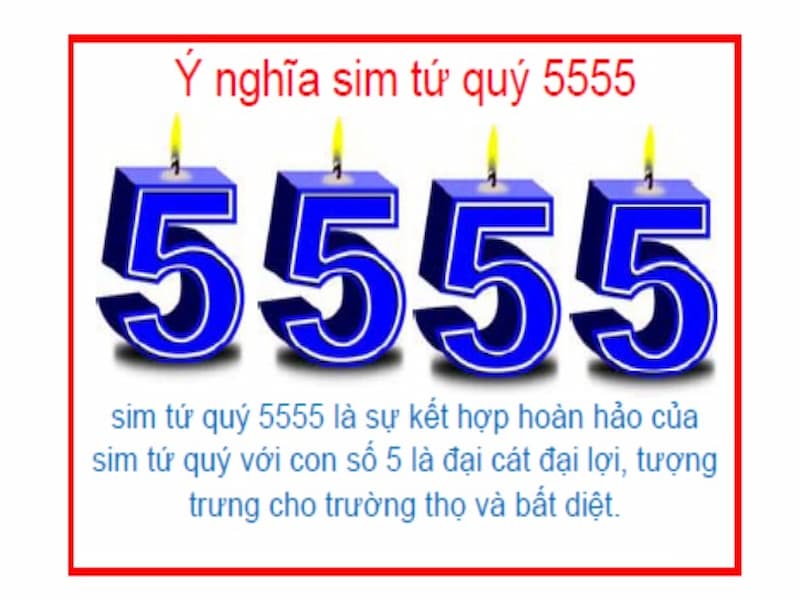 Những người hợp với sim đuôi 5555