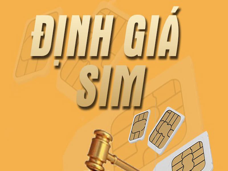 Giá của sim phụ thuộc vào yếu tố con số